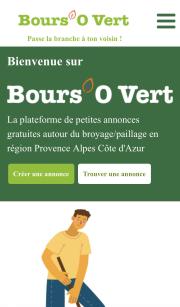 Visuel du projet de Bours'O Vert (GERES)