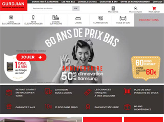 Gurdjian Anniversaire 60 ans
