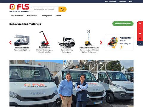 Visuel du projet de FLS (Freche Location)