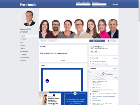 Visuel du projet de AXA Agence Delacour