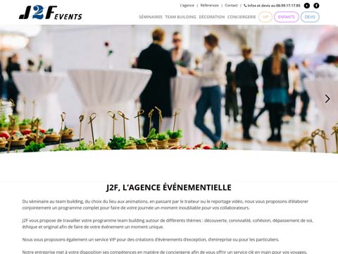 Visuel du projet de J2F Events / Jours 2 Fêtes