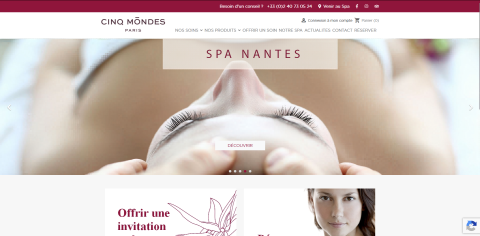 Visuel du projet de Spa Cinq Mondes Nantes