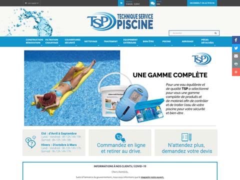 Visuel du projet de Technique Service Piscine